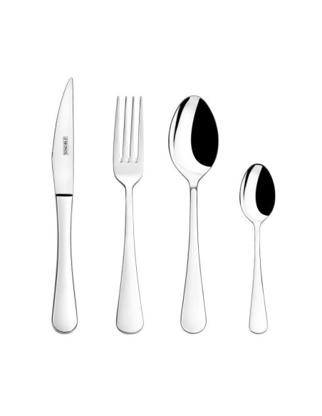 Pack 24 cubiertos monix m202974/ acero inoxidable