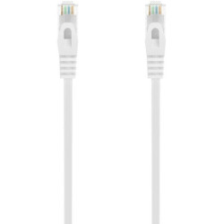Cable de red rj45 awg24 utp aisens a145-0595 cat.6a/ lszh/ 1.5m/ blanco