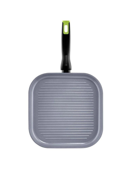 Grill monix eco nature m261231/ ø28cm/ aluminio forjado/ apto para inducción