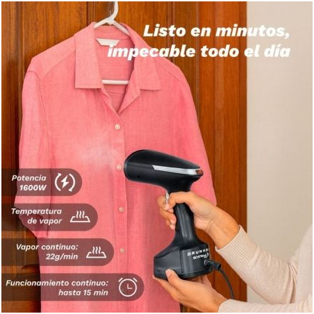 Plancha vertical grunkel pv-1600gso/ 1600w/ depósito 310ml