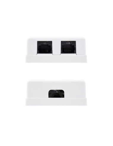 Roseta de superficie nanocable 10.21.1502/ cat.6/ 2 tomas