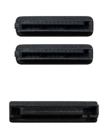 Cable alimentación nanocable 10.19.0103/ sata macho - 2x sata hembra/ 20cm