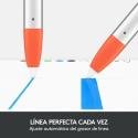 Lápiz Electrónico Logitech Crayon para iPad/ Naranja