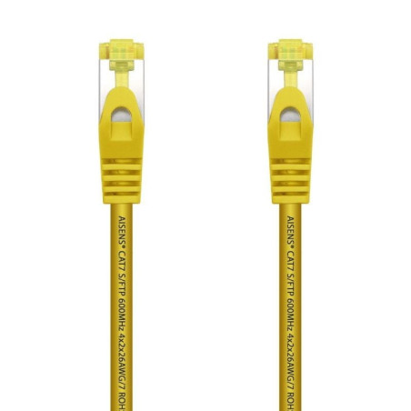 Cable de red rj45 sftp aisens a146-0475 cat.7/ 2m/ amarillo