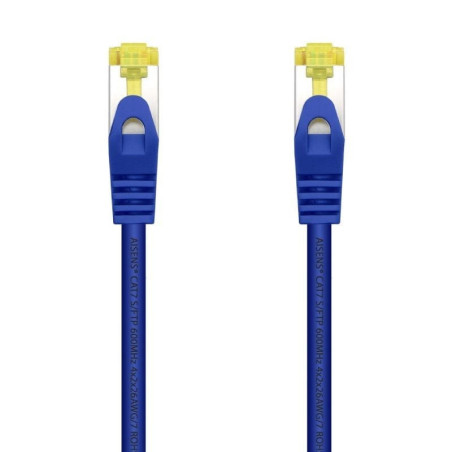 Cable de red rj45 sftp aisens a146-0476 cat.7/ 25cm/ azul
