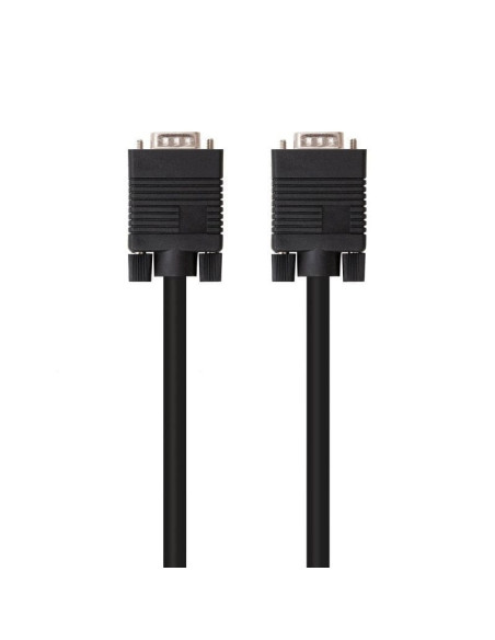 Cable svga nanocable 10.15.1305/ vga macho - vga macho/ 5m/ negro