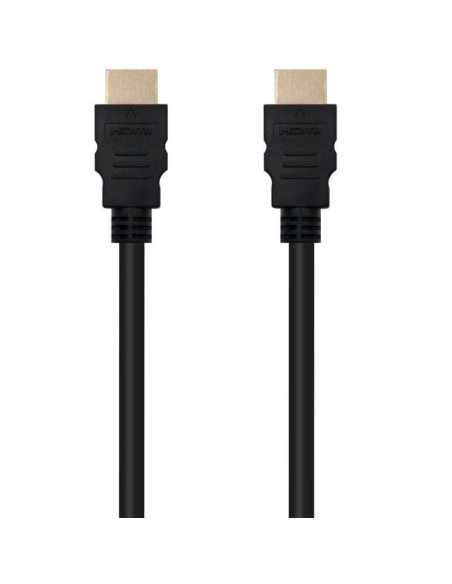Cable hdmi 2.0 4k nanocable 10.15.3803/ hdmi macho - hdmi macho/ 3m/ negro