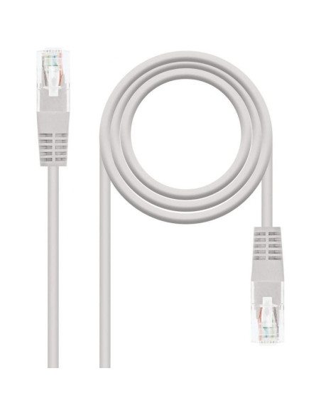 Cable de red rj45 utp nanocable 10.20.0120 cat.5e/ 20m/ gris