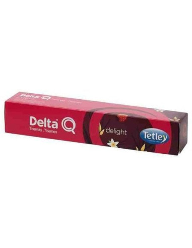 Cápsula delta delight para cafeteras delta/ caja de 10