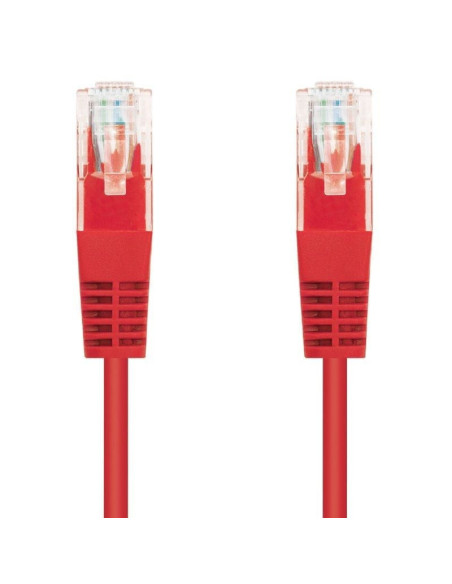 Cable de red rj45 utp nanocable 10.20.0400-l30 cat.6/ 30cm/ rojo