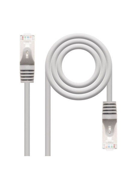 Cable de red rj45 ftp nanocable 10.20.0803 cat.6/ 3m/ gris