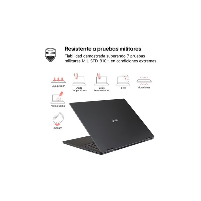 Portátil lg gram 17z90tl-g.au99bn intel core ultra 9-288v/ 32gb/ 1tb ssd/ 17'/ win11