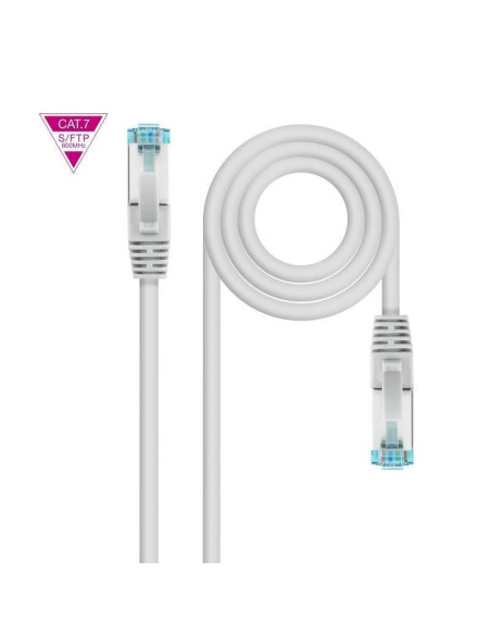 Cable de red rj45 sftp nanocable 10.20.1707 cat.7/ 7m/ gris