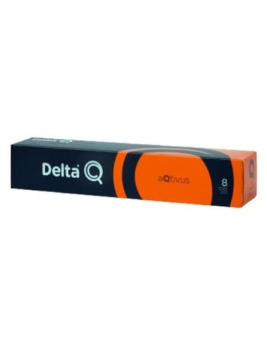 Cápsula delta aqtivus para cafeteras delta/ caja de 10