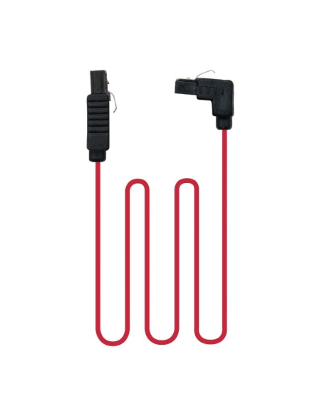 Cable sata nanocable 10.18.0301/ sata hembra - sata hembra/ 50cm/ rojo