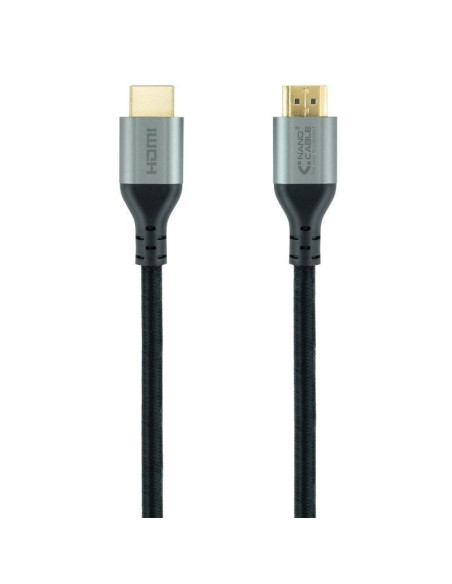 Cable hdmi 2.1 8k nanocable 10.15.8103/ hdmi macho - hdmi macho/ 3m/ certificado/ negro