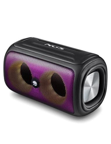 Altavoz con bluetooth ngs roller beast/ 32w/ 2.0/ negro