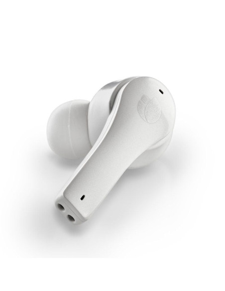 Auriculares bluetooth ngs ártica bloom con estuche de carga/ autonomía 6h/ blancos
