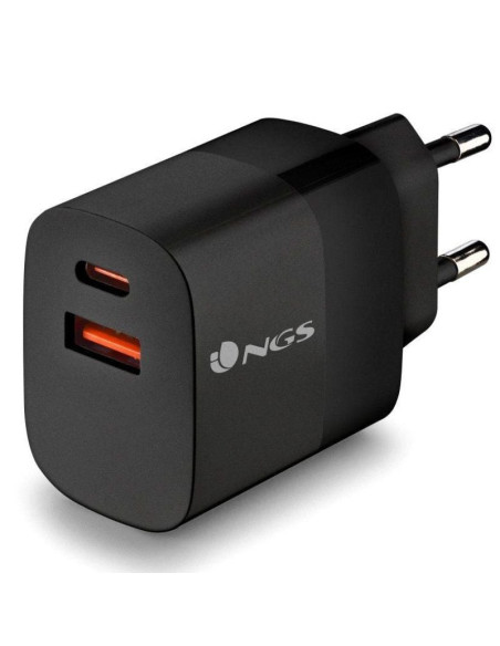 Cargador de pared ngs bud/ 1xusb tipo-c/ 1xusb/ 45w