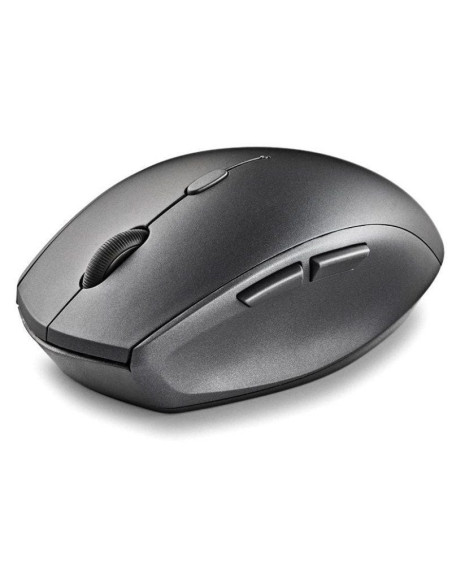 Ratón inalámbrico ngs bee black/ hasta 1600 dpi
