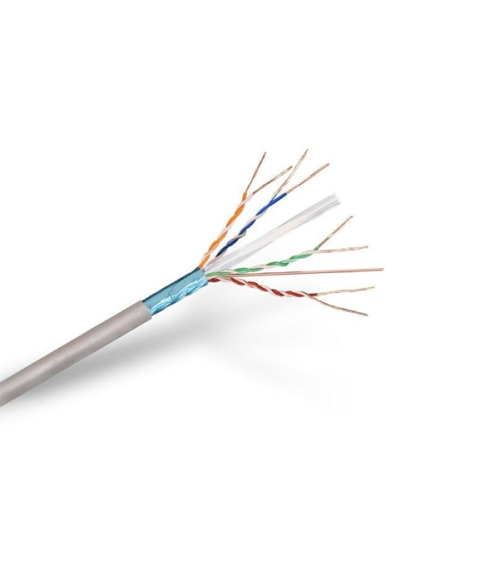 Bobina de cable rj45 ftp aisens a136-0282 cat.6/ 305m/ gris