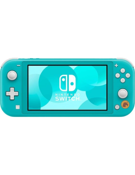 Nintendo switch lite azul turquesa + juego nintendo animal crossing new horizons