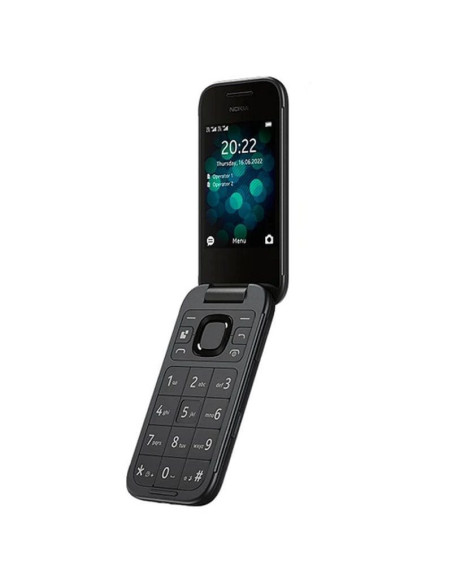 Teléfono móvil nokia 2660 flip/ negro