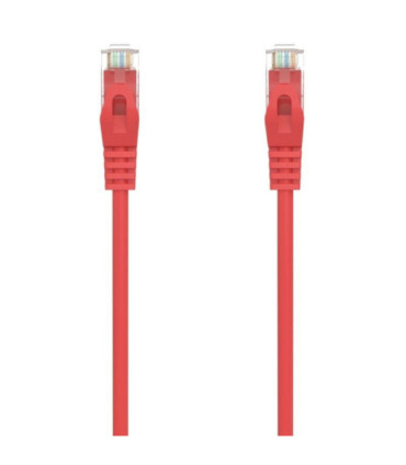Cable de red rj45 awg24 utp aisens a145-0557 cat.6a/ lszh/ 30cm/ rojo