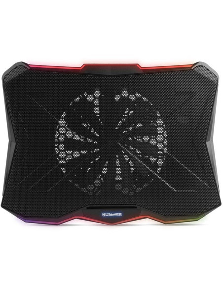 Soporte refrigerante nox pro stand para portátiles hasta 17.3'/ iluminación led