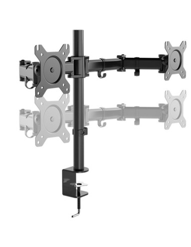 Soporte para 2 monitores nox lite dual stand/ hasta 8kg