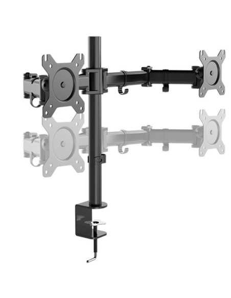 Soporte para 2 monitores nox lite dual stand/ hasta 8kg