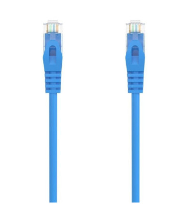 Cable de red rj45 awg24 utp aisens a145-0570 cat.6a/ lszh/ 25cm/ azul