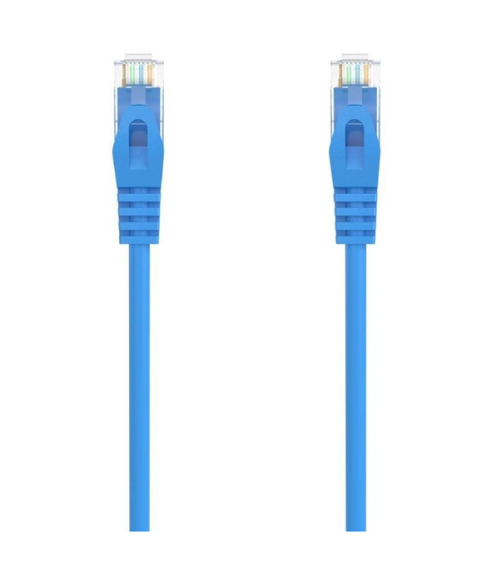 Cable de red rj45 awg24 utp aisens a145-0572 cat.6a/ lszh/ 50cm/ azul