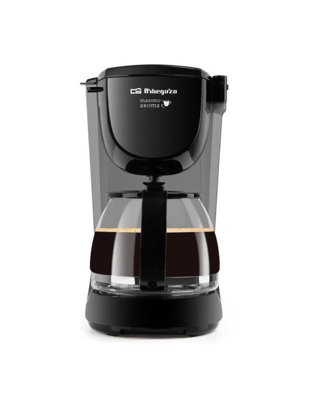 Cafetera de goteo orbegozo cg 4061/ 12 tazas/ negra