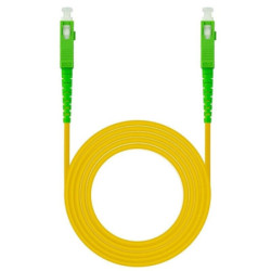 Cable de fibra óptica g657a2 nanocable 10.20.0005/ lszh/ 5m/ amarillo