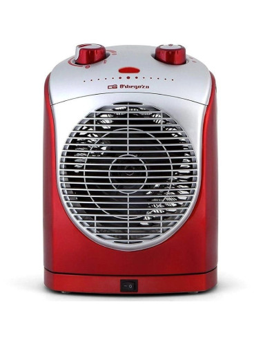 Calefactor orbegozo fh 5025/ 2 niveles de potencia/ 2200w