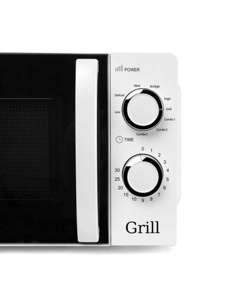 Microondas orbegozo mig 2130/ 700w/ capacidad 20l/ función grill/ blanco