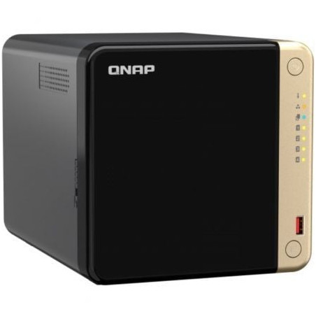 Nas qnap ts-464-8g/ 4 bahías 3.5'- 2.5'/ 8gb ddr4/ formato torre