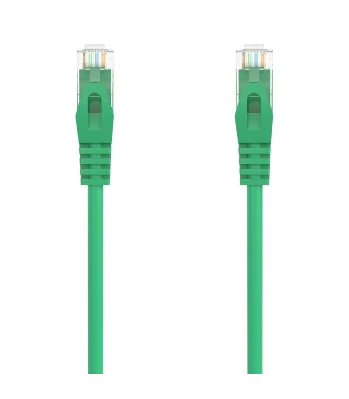Cable de red rj45 awg24 utp aisens a145-0583 cat.6a/ lszh/ 3m/ verde