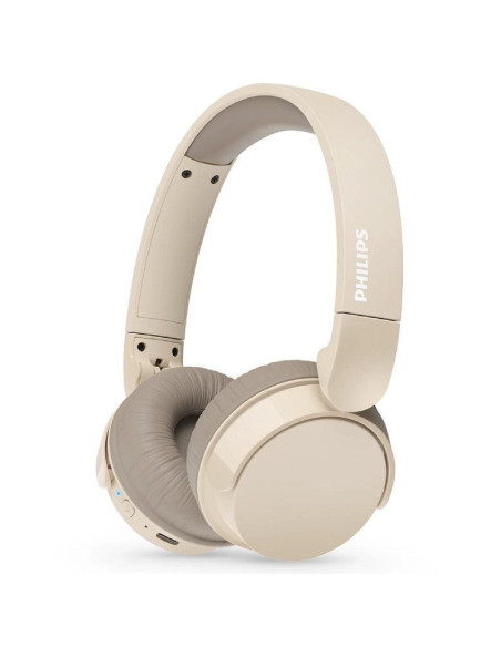 Auriculares inalámbricos philips tah3209bg/ con micrófono/ bluetooth/ beige