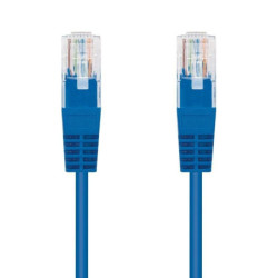 Cable de red rj45 utp nanocable 10.20.0400-bl cat.6/ 50cm/ azul