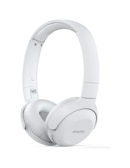 Auriculares inalámbricos philips tauh202/ con micrófono/ bluetooth/ blancos