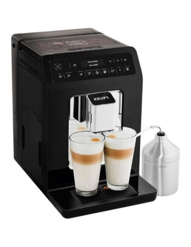 Cafetera expreso krups evidence ea891810/ 1450w/ 15 bares/ negra