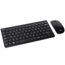 Teclado y Ratón Inalámbricos TooQ TQKMW-3101-B
