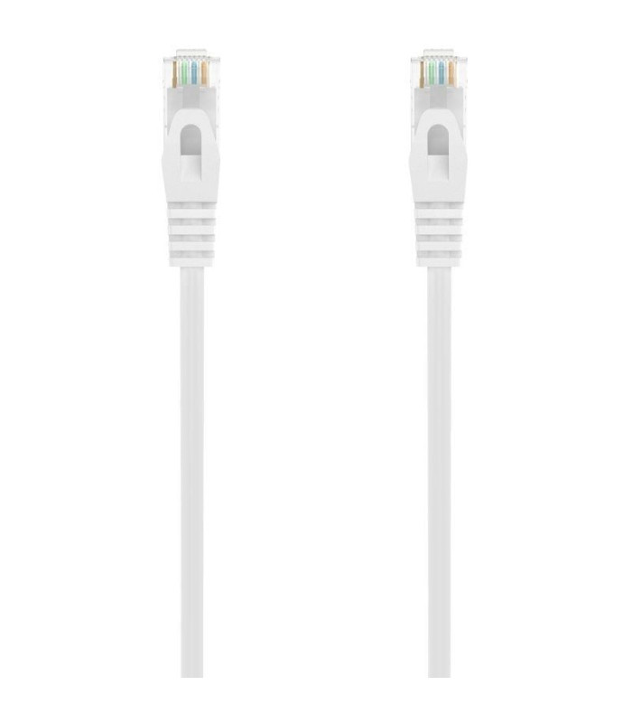 Cable de red rj45 awg24 utp aisens a145-0594 cat.6a/ lszh/ 1m/ blanco