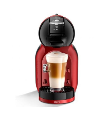 Cafetera de cápsulas krups dolce gusto mini me/ 1500w/ 15 bares/ rojo cereza