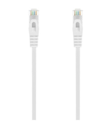 Cable de red rj45 awg24 utp aisens a145-0594 cat.6a/ lszh/ 1m/ blanco