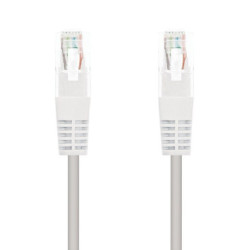 Cable de red rj45 utp nanocable 10.20.0400-l25-w cat.6/ 25cm/ blanco