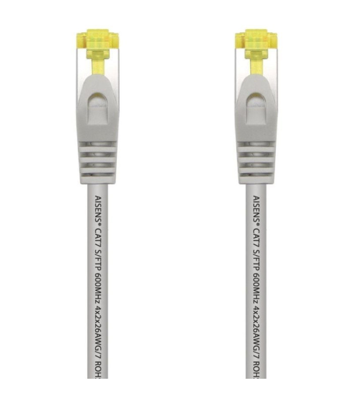 Cable de red rj45 s/ftp aisens a146-0332 cat.7/ 25cm/ gris