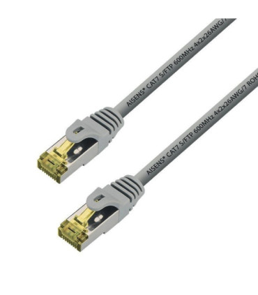 Cable de red rj45 sftp aisens a146-0336 cat.7/ 3m/ gris